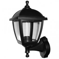 Φωτιστικό Φανάρι Επίτοιχο με ντουί E27 Polycarbonate Μαύρο IP44 9-331